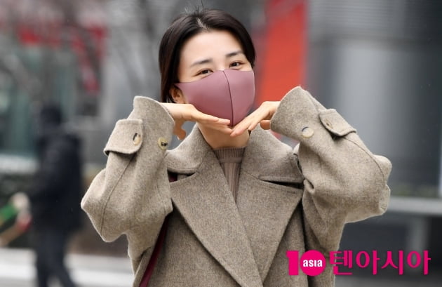 [TEN 포토] 박하선 '눈길 조심하세요'