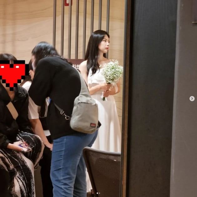 "공주님"…'윤남기♥' 이다은, 웨딩드레스에 부케까지…벌써 결혼식? [TEN★]