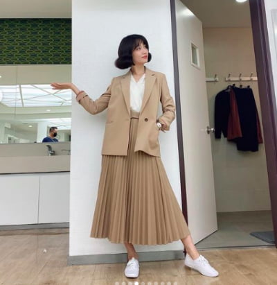 '47kg 유지' 박하선, 한 손에 잡힐 듯한 발목…곧 부러지겠네 [TEN★]