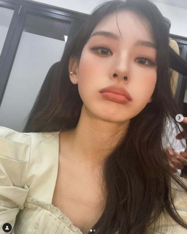 노제, 미모가 블링블링...아이키 "나못봐서 삐진표정인데?"[TEN★]