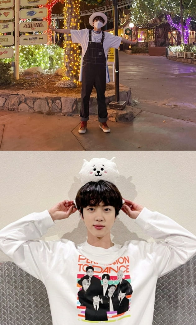 방탄소년단 진, 아이디어로 만든 귀여운 캐릭터 알제이..품절행렬