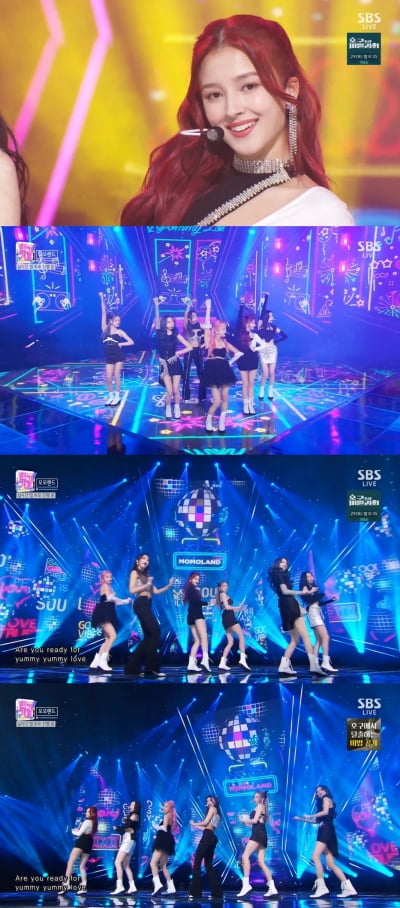 '인기가요' 모모랜드, 막방 소감 "새로운 도전, 행복했다"