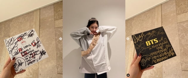 '조유빈♥' 소연, 이사짐 정리중 보물 찾았다 뭘까?...BTS 데뷔 앨범[TEN★]