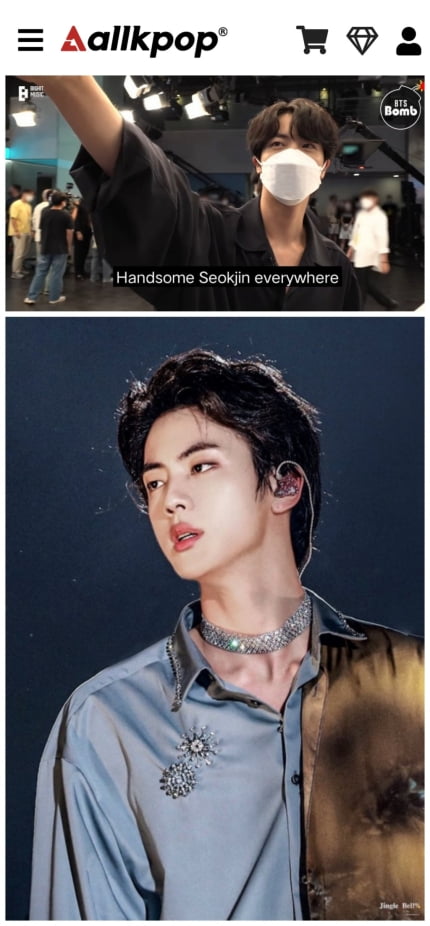 방탄소년단 진, 국경을 초월한 미스 월드의 '최애 고백' 