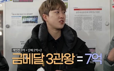 [종합] '영앤리치' 안산 "올림픽 포상금 7억+SUV 풀옵션 차 받았다" ('노는언니2')