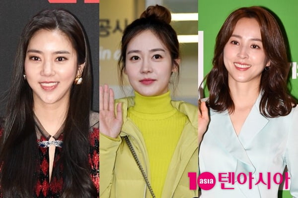 손담비, 성유리, 한혜진(왼쪽부터) /사진=텐아시아 DB