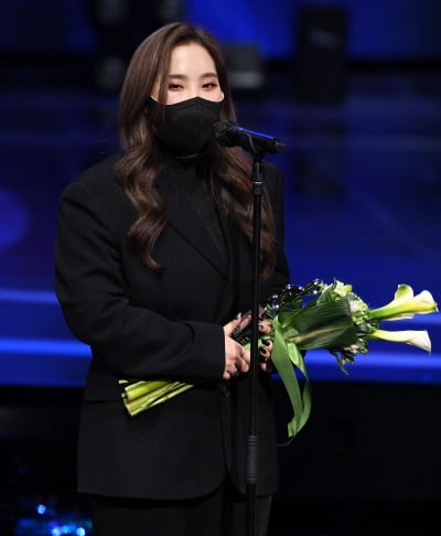 [TEN 포토] 김연서 '올해의 실연자상 코러스 부문을 수상'