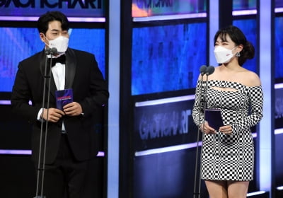 [TEN 포토] 김해준-이은지 '웃음주는 시상자들'