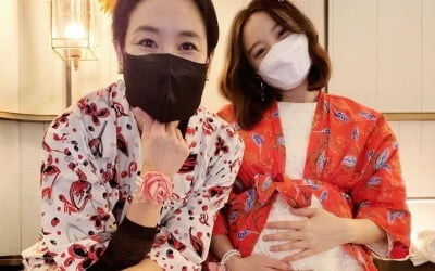 '최민수♥' 강주은, 임신한 딸도 있었네…태어날 손주에 사위까지 "귀해" [TEN★]