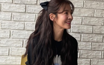 '정조국♥' 김성은, 빅리본핀을 소화해내는 40살 애셋맘 '러블리' [TEN★]