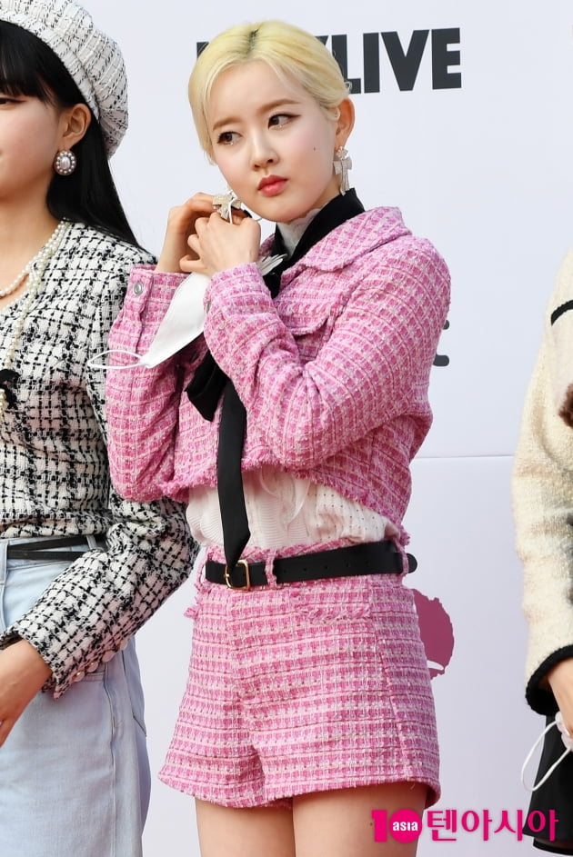 [TEN 포토] 스테이씨 시은 '섹시한 레드립'