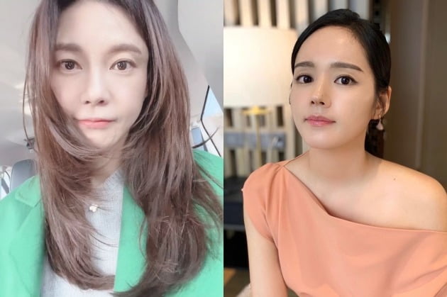 배우 차예련, 한가인 / 사진=차예련, 메이크업 아티스트 길경아 인스타그램
