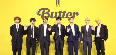 "누적 200만↑ 2곡 보유 최초" 방탄소년단 'Butter'·'Dynamite', 日 오리콘 신기록