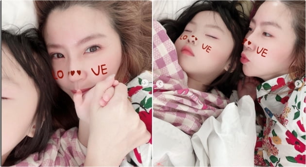 '주영훈♥' 이윤미, 막내딸 예뻐 죽네…떡잎부터 아이돌 미모 [TEN★]