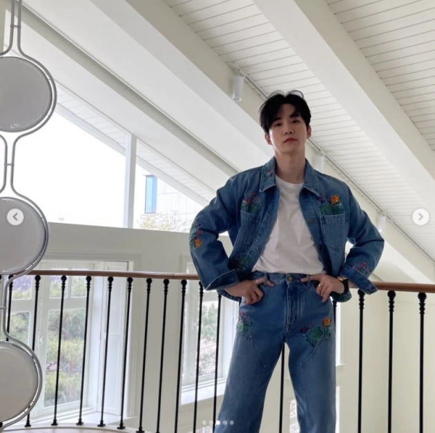 이준호, 슈트 부터 청청패션까지 완벽하게 소화...오늘도 멋짐[TEN★]
