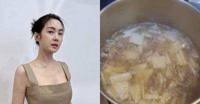 '사업가♥' 이요원, 사모님도 반한 백종원 레시피…음식 뚝딱 "최고네"[TEN★]