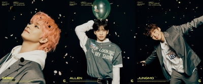 크래비티 세림·앨런·정모, 통통 튀는 소년美