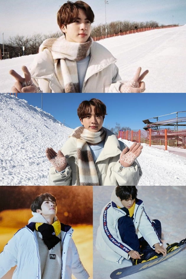 ‘겨울 왕자’ 방탄소년단 진, ‘동계 스포츠와 찰떡 얼음왕자’ 1위