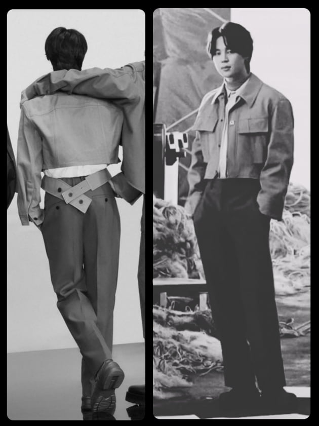 방탄소년단 지민, 팬들 홀린 핫바디...핸드폰도 빛난다