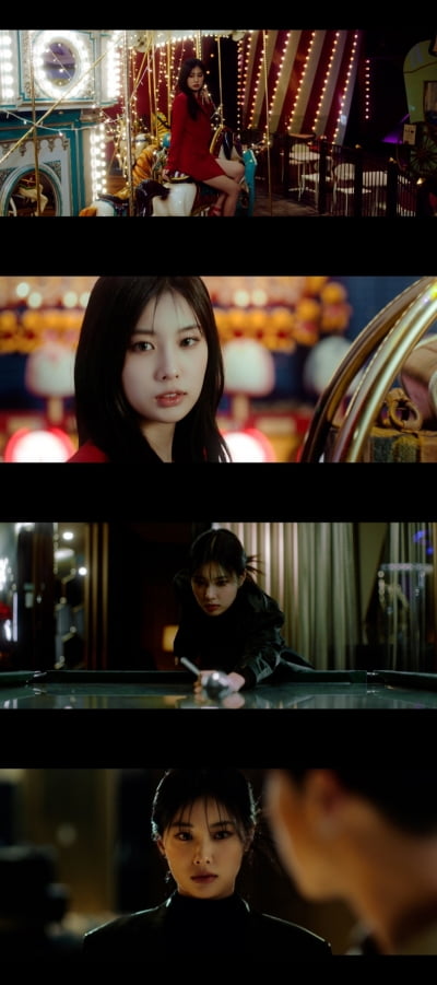 강혜원, 청순한 줄만 알았더니…라비 '위너' MV서 매혹 섹시美 발산