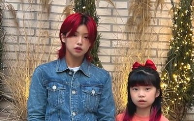 아이키, 남편 이어 싸움 잘하나…귀엽고 똑닮은 딸과 헤어 색도 같네[TEN★]