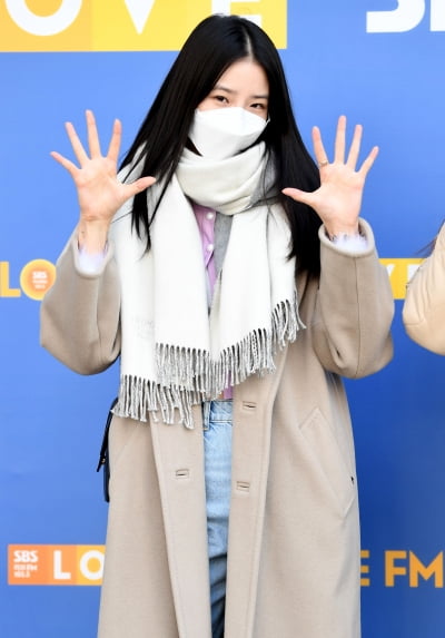 [TEN 포토] 모델 아이린 '상큼한 거미손'
