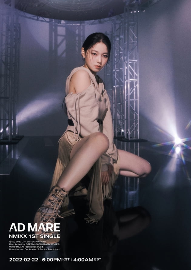 'JYP 新 걸그룹' 엔믹스 릴리·지우·규진, 반전 매력+전사 포스 '오 오'