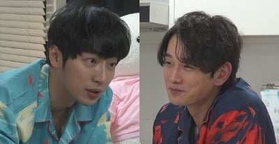 '불혹' 온주완, 15년 지기 이상엽과 파자마 브로맨스 "엽아~♥"('나 혼자 산다')