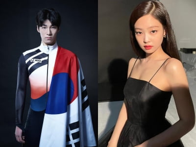 [TEN피플] '올림픽金' 부르는 K팝…"쇼트트랙 황대헌·이준서·이유빈, 제니·슬기·BTS 지민 팬"