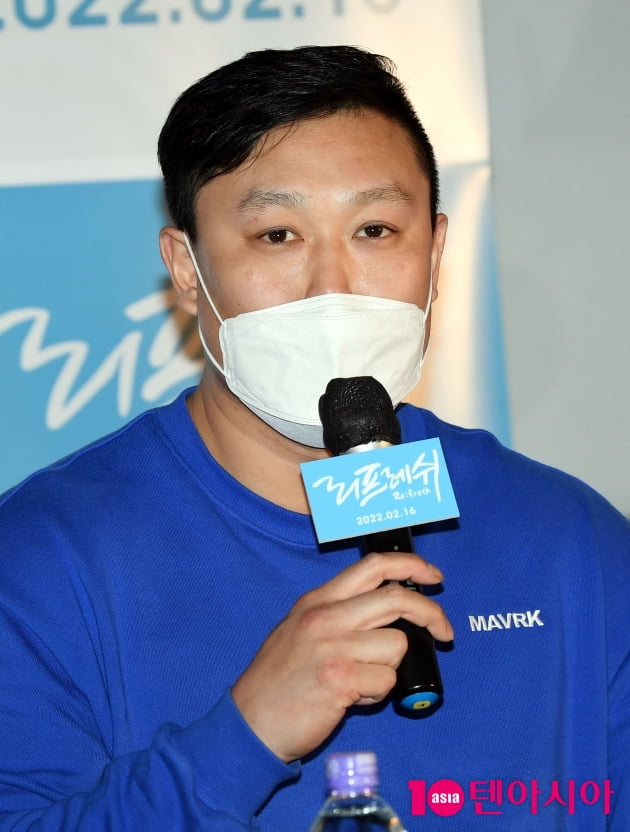 [TEN 포토] 명현만 '격투기 선수가 아닌 오늘은 영화배우'