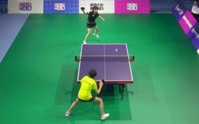 현정화 "현역 때 비교해 85% 올라왔다" 본격 매치 ('국대는 국대다')