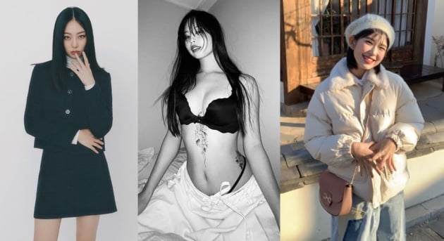 황신혜 딸 이진이, 최종원 딸 유하, 최진실 딸 최준희./ 사진=인스타그램