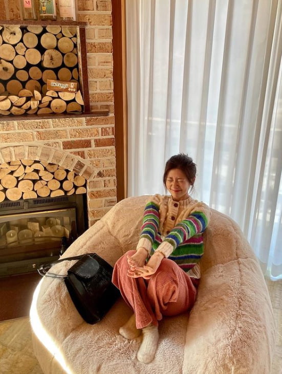 정소민, 따뜻하고 포근하게 힐링중...작은 행복[TEN★]