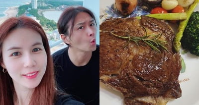 진태현, ♥박시은 위한 요리사…5성급 호텔 쉐프 안 부럽네[TEN★]