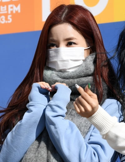 [TEN 포토] 에이핑크 박초롱 '반짝이는 하트'