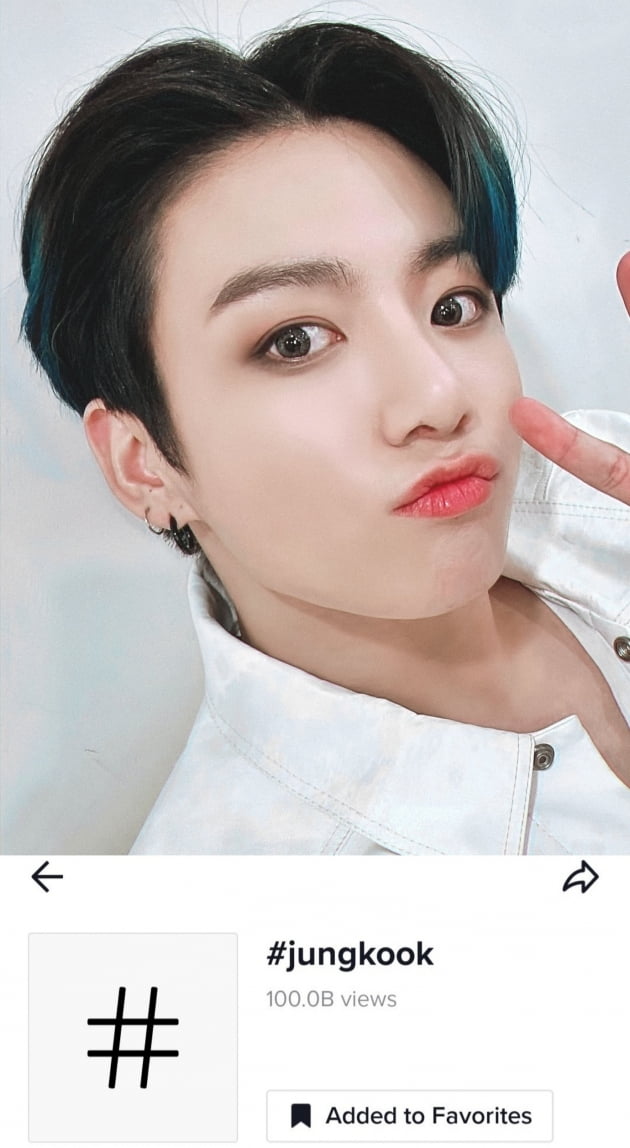 방탄소년단 정국 #jungkook '틱톡' 역대 전세계 개인 '최초' 1000억뷰 돌파 '조회수 1위'→톱5 총 1570억뷰