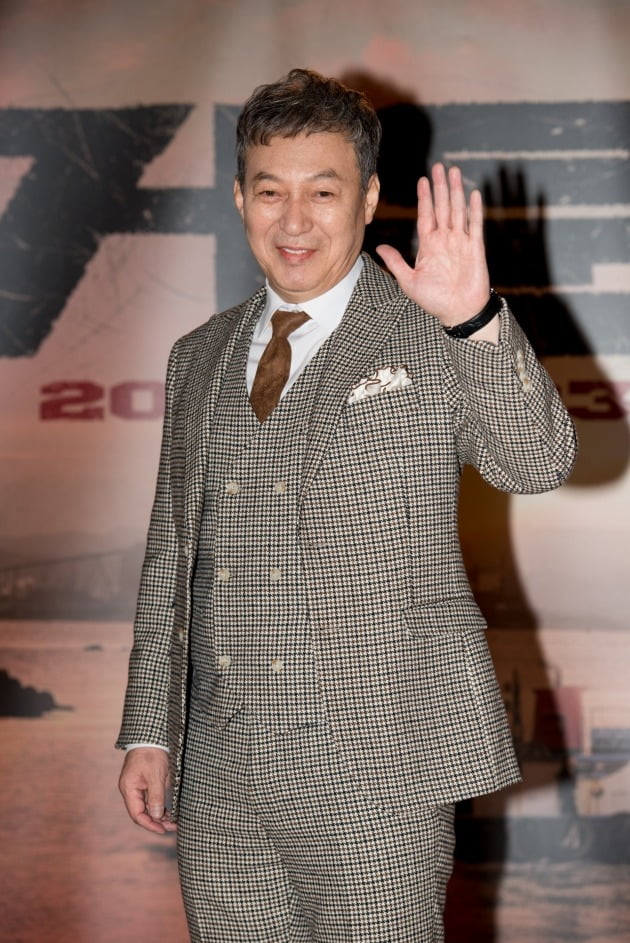 영화 '뜨거운 피'의 온라인 제작보고회가 열렸다. 배우 김갑수. / 사진제공=키다리스튜디오