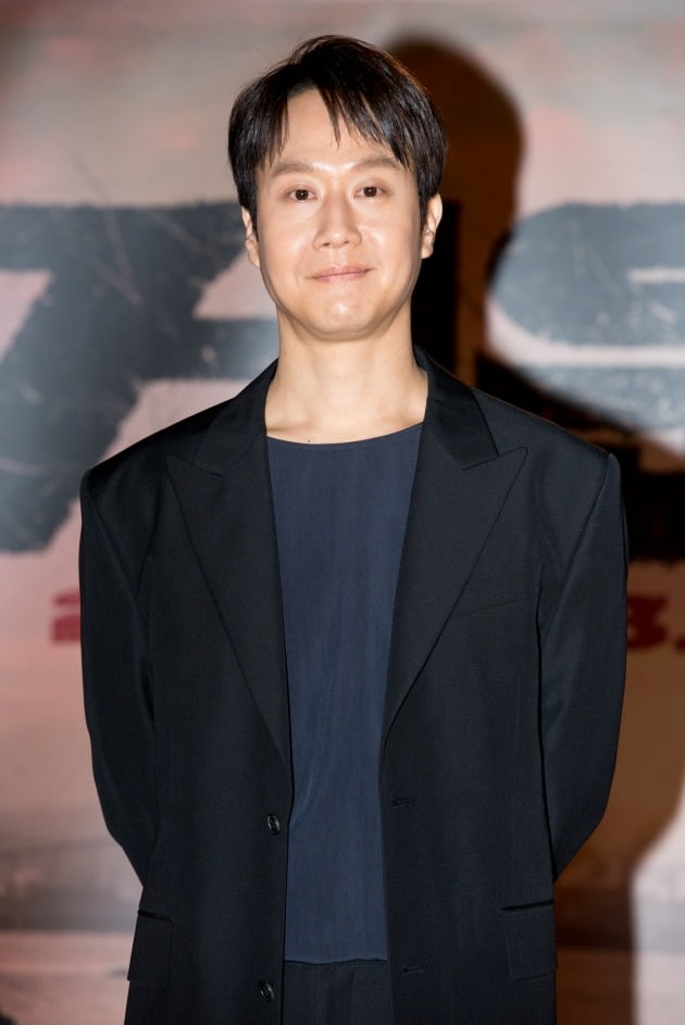 영화 '뜨거운 피'의 온라인 제작보고회가 열렸다. 배우 정우. / 사진제공=키다리스튜디오