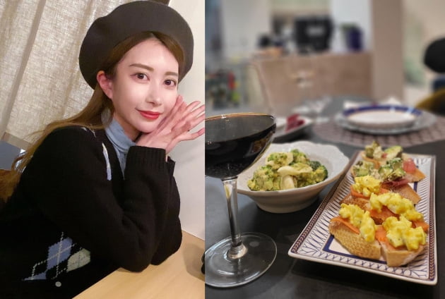 아야네, ♥이지훈 기력 회복 위한 내조인가…홈파티 직접 준비한 솜씨 [TEN★]