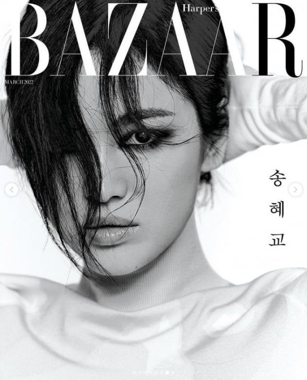 송혜교, 파격적인 변신+강렬한 스타일링...아름다운 퇴폐미[TEN★]