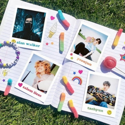 투모로우바이투게더 연준·태현, Z세대표 러브송 불렀다…샐럼 일리스 'PS5' 피처링