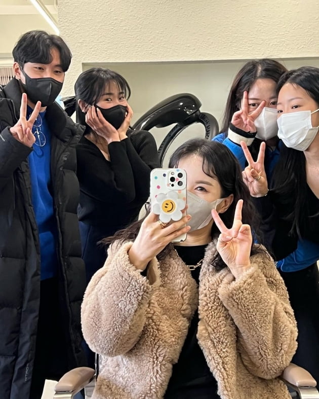 '한의사♥' 장영란, 털옷+체인 목걸이+러블리 펌 "변신시켜줘서 고마워요" [TEN★]
