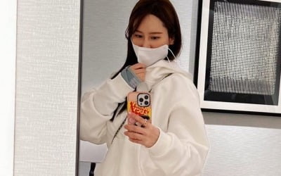 '안정환♥' 이혜원, "백곰" 자태→"왜 살찌죠"…'동실동실' 트레이닝도 러블리하게 소화 [TEN★]