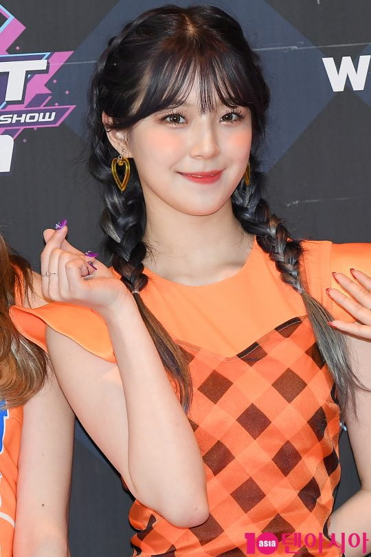 프로미스나인의 백지헌 / 사진=텐아시아DB