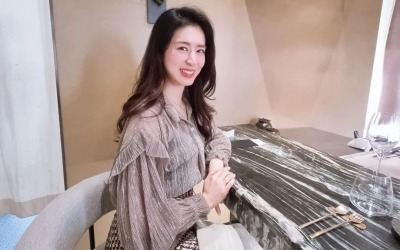 민혜연, 결혼 1000일 맞아 '♥주진모'가 데려가준 청담동 식당…입이 귀에 걸렸네[TEN★]