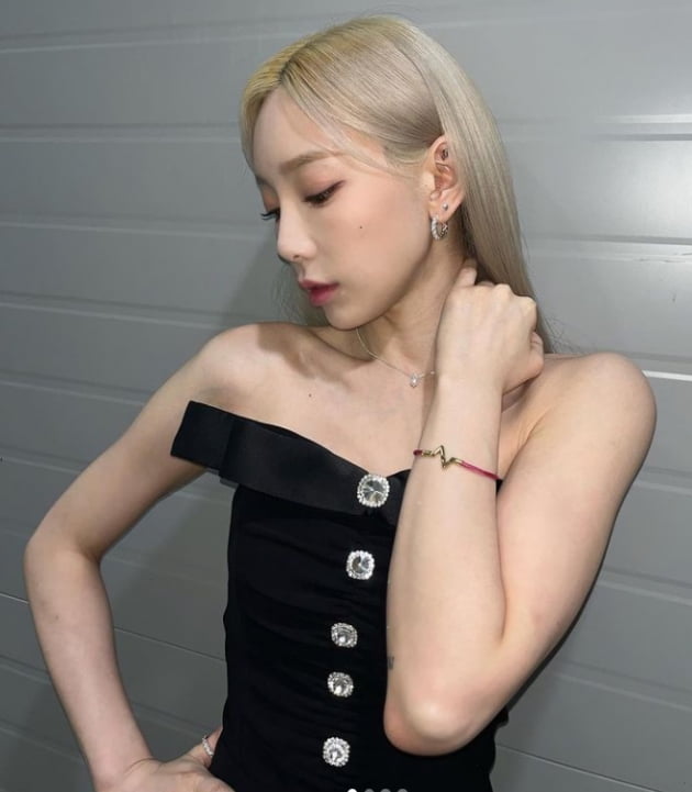 태연, 살이 점점 빠지나?…깡마른 몸매 [TEN★]