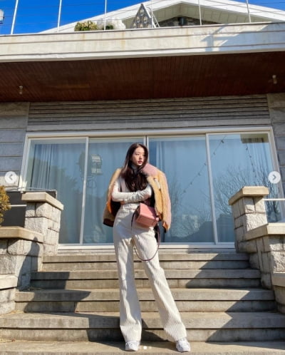 아이브 장원영, 저장을 부르는 우아美...활짝 핀 장미꽃처럼[TEN★]