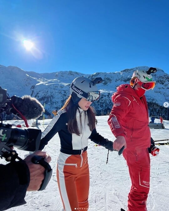 '사업가♥' 이시영, 첫 스키를 스위스에서…스케일 남다르네 [TEN★]
