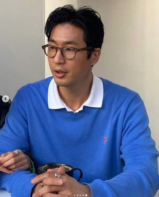 마이큐, ♥김나영과 대놓고 럽스타그램…팔짱 끼고 "I ♥" [TEN★]