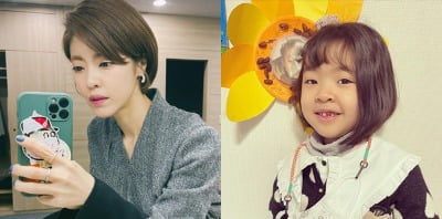 '치과의사♥' 이윤지, 울지 않고 등교한 첫째 딸에 감격 "애미는 목구멍 뜨겁"[TEN★]